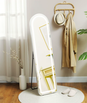 Full Body Spiegel met LED Verlichting – 150x40 cm
