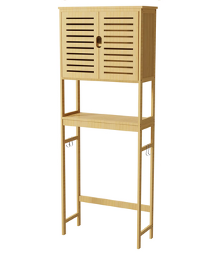 Bamboe Ombouwkast – Bergruimte Boven Toilet of Wasmachine