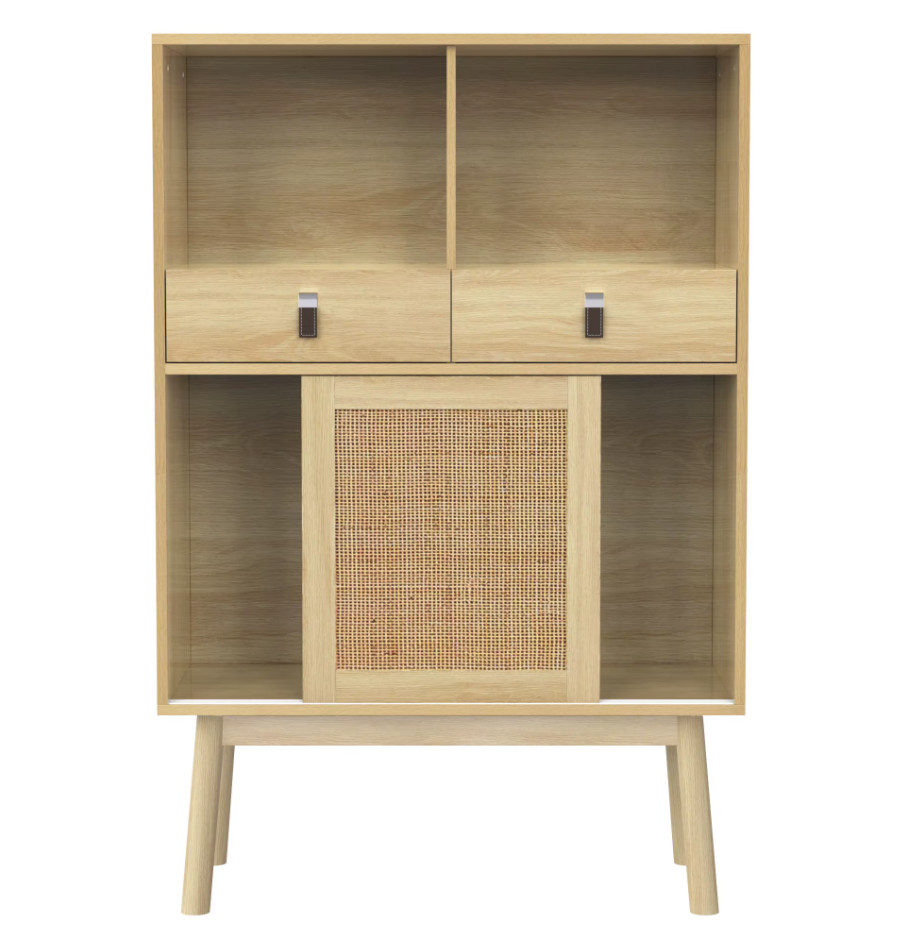 Sedia Houten Dressoir Rotan Design