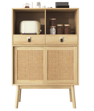 Sedia Houten Dressoir Rotan Design
