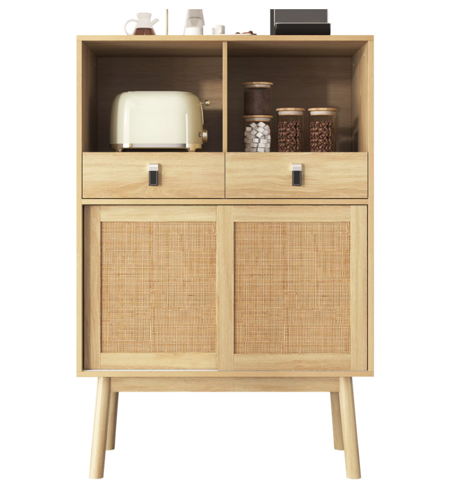 Sedia Houten Dressoir Rotan Design