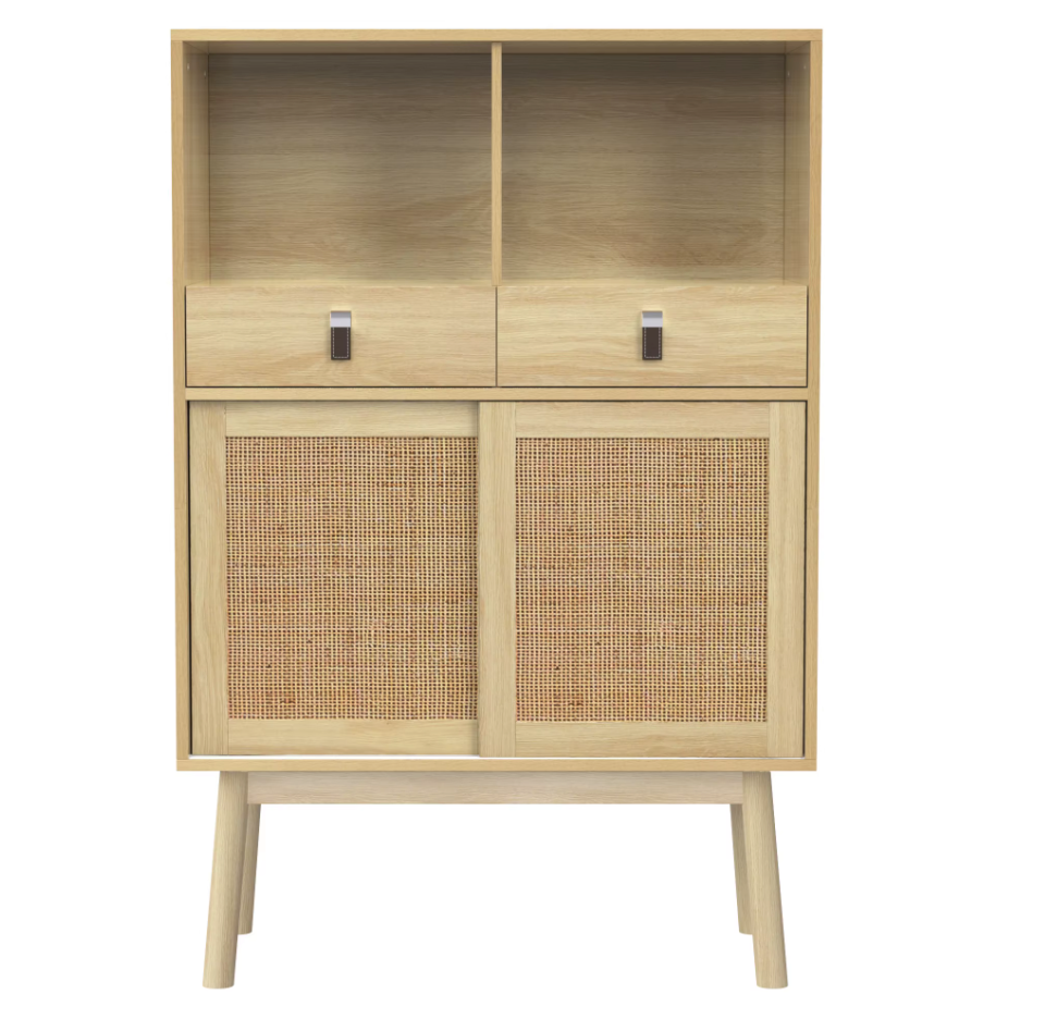 Sedia Houten Dressoir Rotan Design