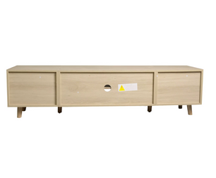 Stijlvolle 160 cm Rotan TV-Kast – Perfect voor een 70-inch Televisie