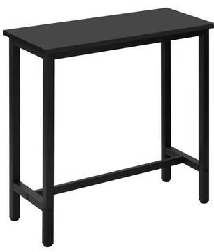 Industriële Bartafel – Zwart Design