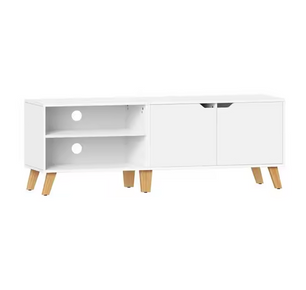Modern Lowboard TV-Meubel Wit – 140 cm