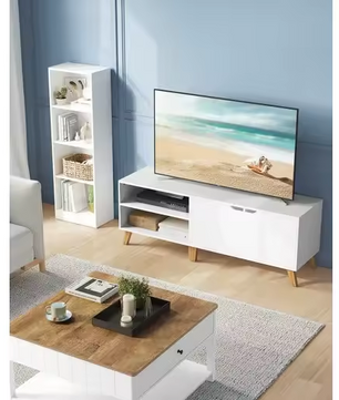 Modern Lowboard TV-Meubel Wit – 140 cm