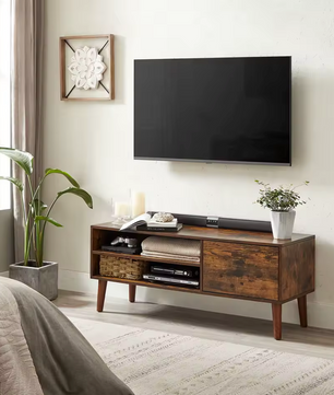 Retro Lowboard TV-Meubel – Vintage Hout