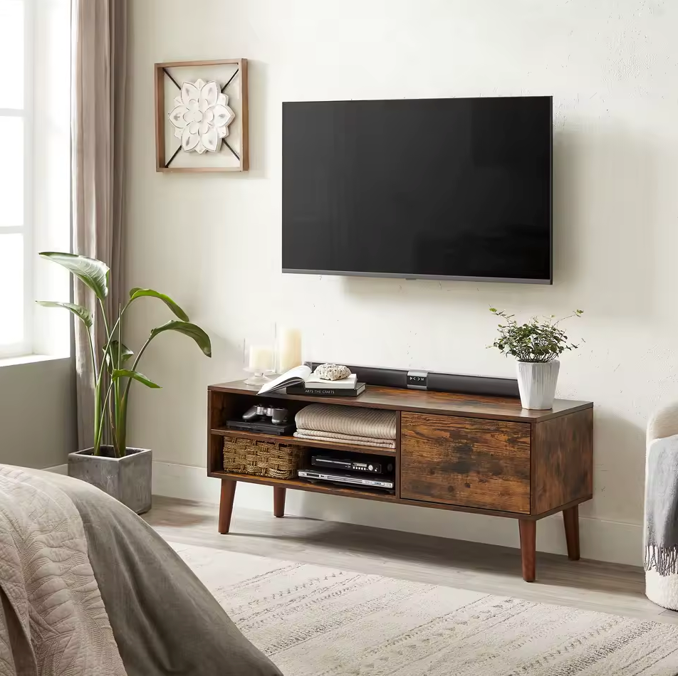 Retro Lowboard TV-Meubel – Vintage Hout