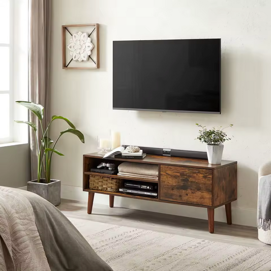 Retro Lowboard TV-Meubel – Vintage Hout