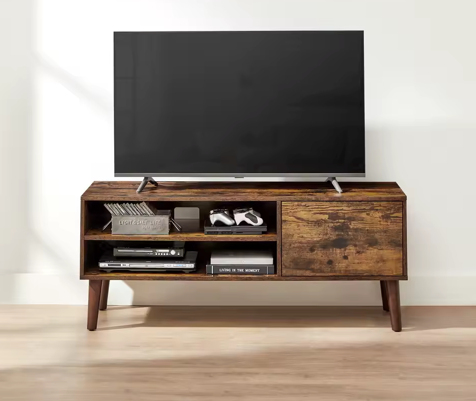 Retro Lowboard TV-Meubel – Vintage Hout