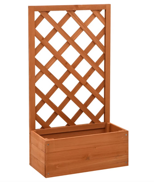 Plantenbak met Klimondersteuning (90 cm Hoog)