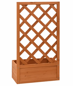 Plantenbak met Klimondersteuning (90 cm Hoog)