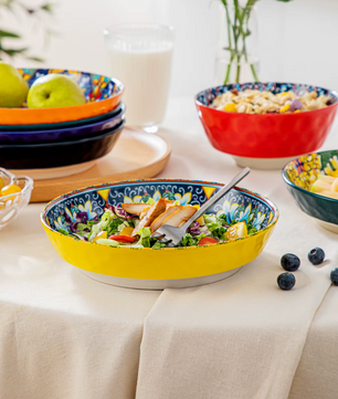 Boheemse Stijl Serviesset 24-Delig of 48-Delig - Keramisch Servies