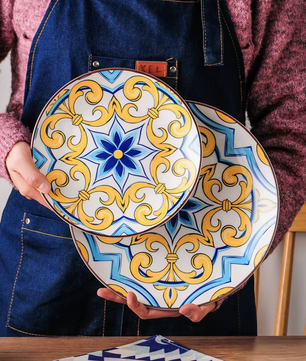 Klassiek Porseleinen Serviesset – Servies in Oosterse Stijl – 16- of 32-delig