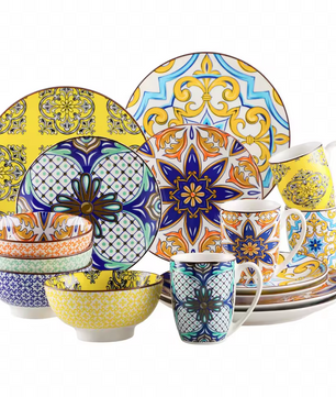 Klassiek Porseleinen Serviesset – Servies in Oosterse Stijl – 16- of 32-delig