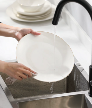 Nordic Witte Porseleinen Serviesset 16/32-Delig - Scandinavisch Design
