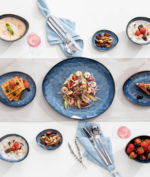 Starry Blauw Keramisch Design Servies Dinner Set – 11/22/33-Delig