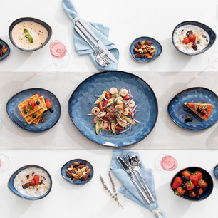Starry Blauw Keramisch Design Servies Dinner Set – 11/22/33-Delig