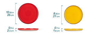 Retro Modern Kleurrijke Stijl Servies Set – 16/32-delige Keramische Borden Set