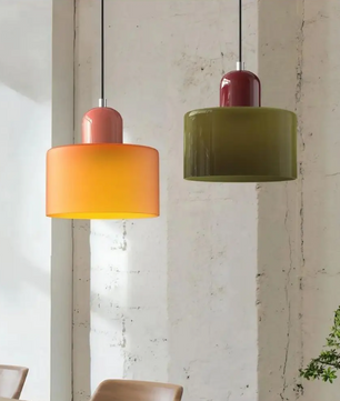 Bauhaus Hanglamp - Glazen Moderne Kroonluchter