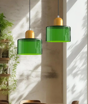 Bauhaus Hanglamp - Glazen Moderne Kroonluchter