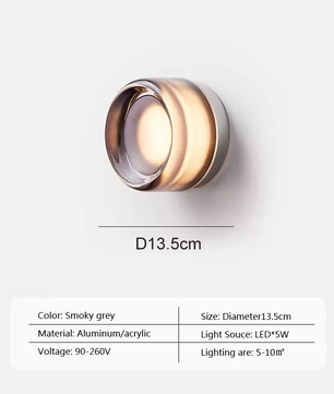 Poco Moderne LED Wandlamp Glas | Designlamp