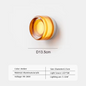Poco Moderne LED Wandlamp Glas | Designlamp
