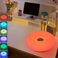 Bauhaus Donut Tafellamp – Dimbaar RGB LED Lamp