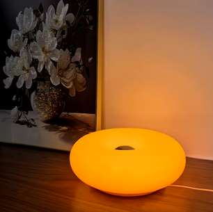 Bauhaus Donut Tafellamp – Dimbaar RGB LED Lamp
