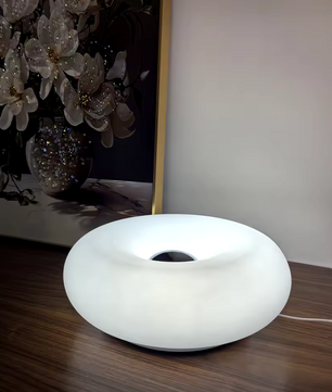 Bauhaus Donut Tafellamp – Dimbaar RGB LED Lamp