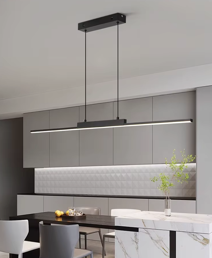 Lumi Verstelbare Moderne Hanglamp – Minimalistisch Design 100cm Zwart