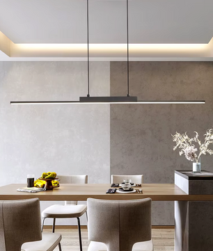 Lumi Verstelbare Moderne Hanglamp – Minimalistisch Design 100cm Zwart