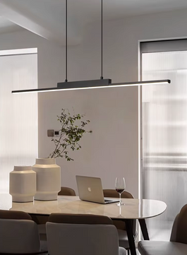 Lumi Verstelbare Moderne Hanglamp – Minimalistisch Design 100cm Zwart