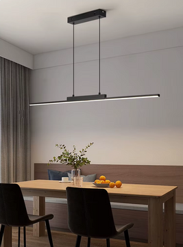 Lumi Verstelbare Moderne Hanglamp – Minimalistisch Design 100cm Zwart