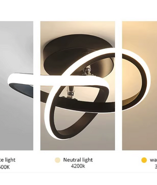 Ronde Moderne LED Plafondlamp – 20W Rond Design Ø25cm