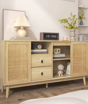 Rotan Dressoir – 155x38x80 cm | Houtlook & Rotan