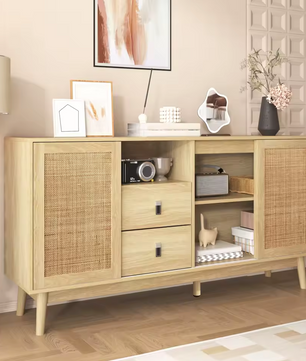 Rotan Dressoir – 155x38x80 cm | Houtlook & Rotan