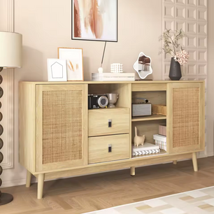 Rotan Dressoir – 155x38x80 cm | Houtlook & Rotan