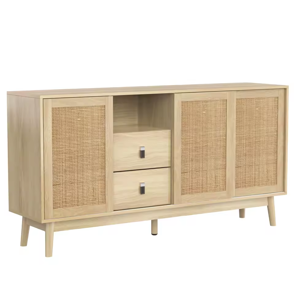 Rotan Dressoir – 155x38x80 cm | Houtlook & Rotan