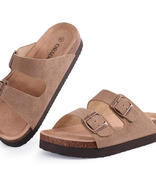 Orado Classic-Stijl Kurk Sandalen Koeleer