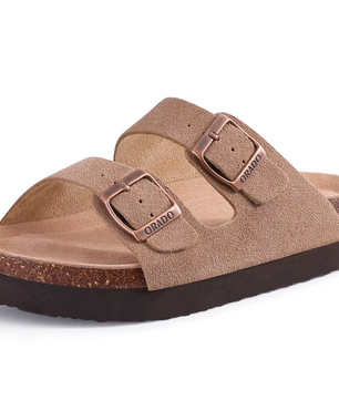 Orado Classic-Stijl Kurk Sandalen Koeleer