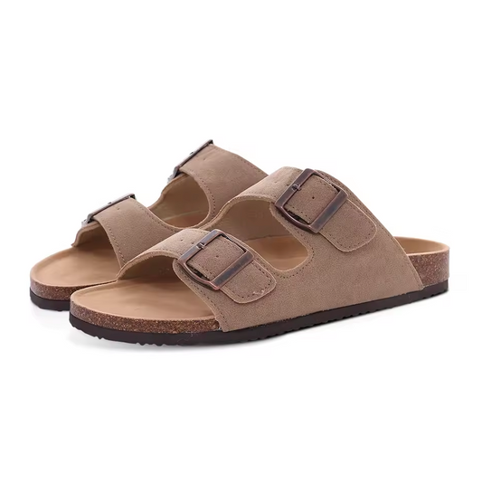KIDMI Classic-Stijl Suède Kurk Sandalen
