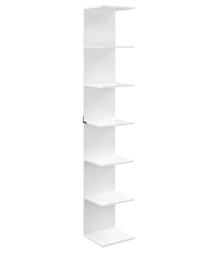 Stapelbare (modulaire) 7-Laagse Boekenkast – Wit