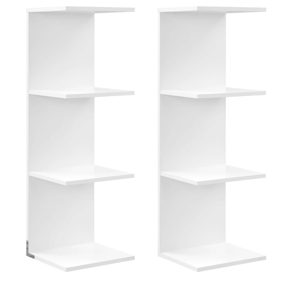 Stapelbare (modulaire) 7-Laagse Boekenkast – Wit