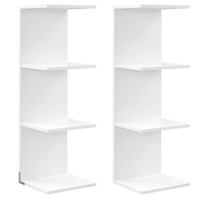 Stapelbare (modulaire) 7-Laagse Boekenkast – Wit