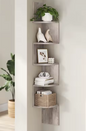 5-Laagse Design Wandkast – Stijlvolle Wandplank voor Boeken, Planten en Decoraties