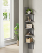 5-Laagse Design Wandkast – Stijlvolle Wandplank voor Boeken, Planten en Decoraties