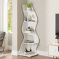 Moderne 5-Laags Hoek Boekenkast – Zeegras Design