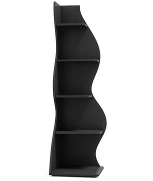 Moderne 5-Laags Hoek Boekenkast – Zeegras Design