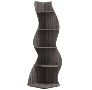 Moderne 5-Laags Hoek Boekenkast – Zeegras Design